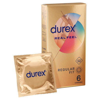 Durex Real Feel – Latexfreie Kondome 6 Stück
